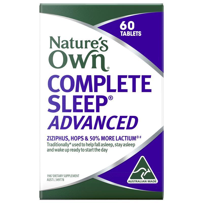 Load image into Gallery viewer, Nature's Own Complete Sleep Advanced 60 Tablets
