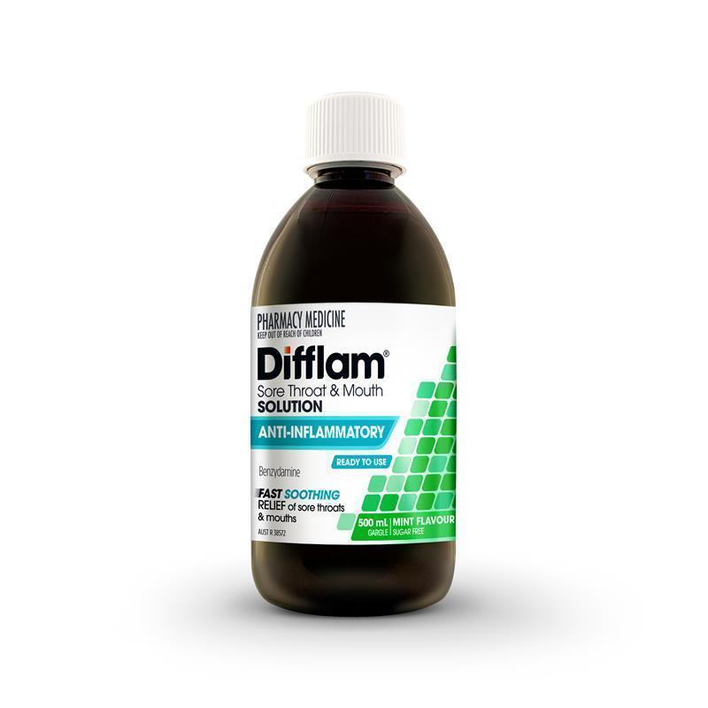 Load image into Gallery viewer, Difflam Sore Throat Anti-inflammatory Gargle 500ml
