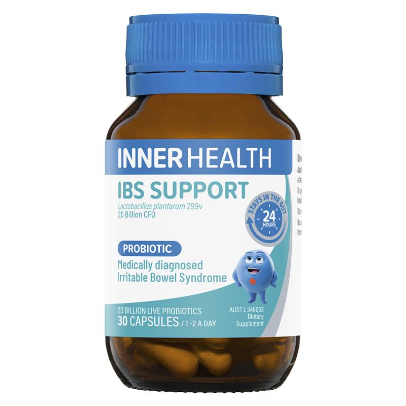 Load image into Gallery viewer, Inner Health IBS Support Probiotic 30 Capsules Fridge Line
