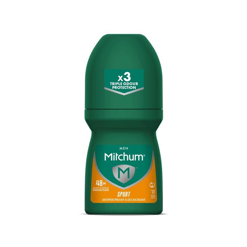 Load image into Gallery viewer, Mitchum for Men Anti-Perspirant Deodorant Sport Roll On 50ml
