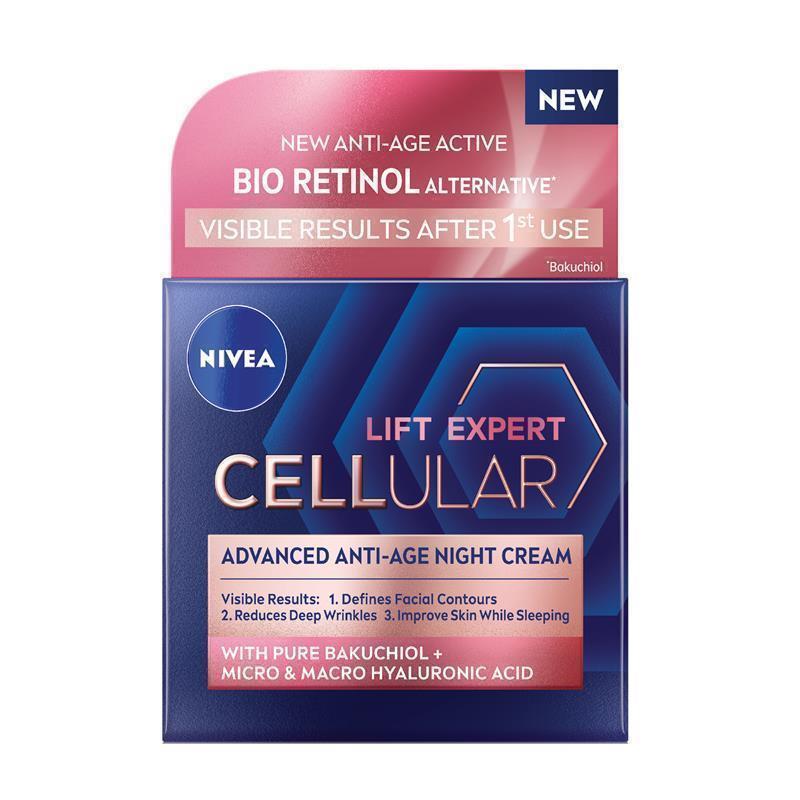 Load image into Gallery viewer, NIVEA Cellular Lift Expert Night Cream 50ml

