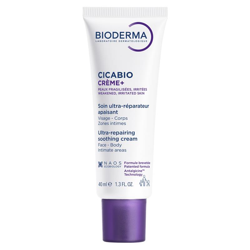 Load image into Gallery viewer, Bioderma Cicabio Crème+ Soothing and Hydrating Restorative Cream 40ml
