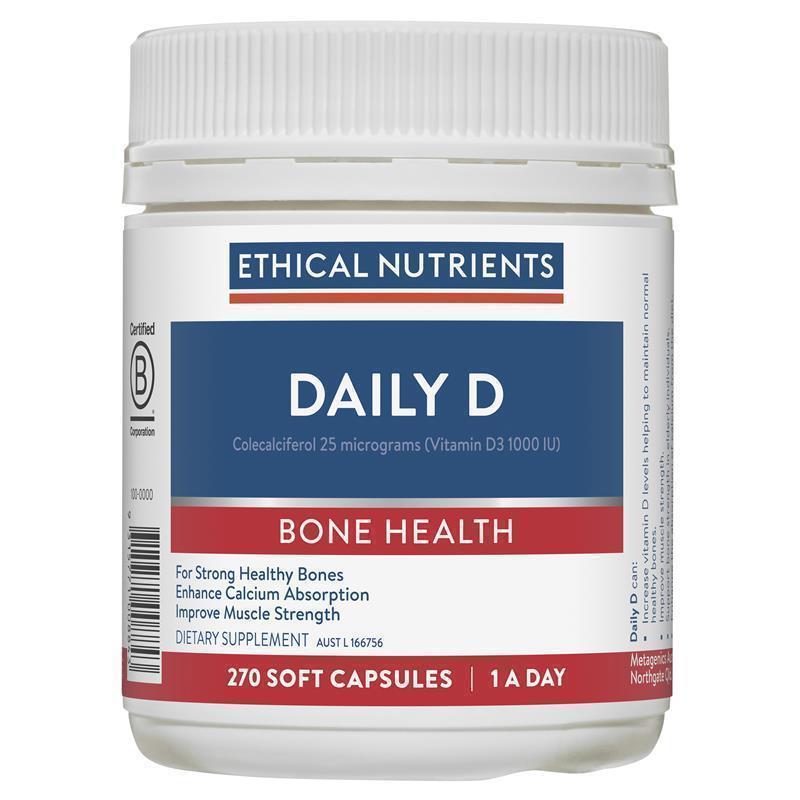 Load image into Gallery viewer, Ethical Nutrients Daily D 270 Capsules
