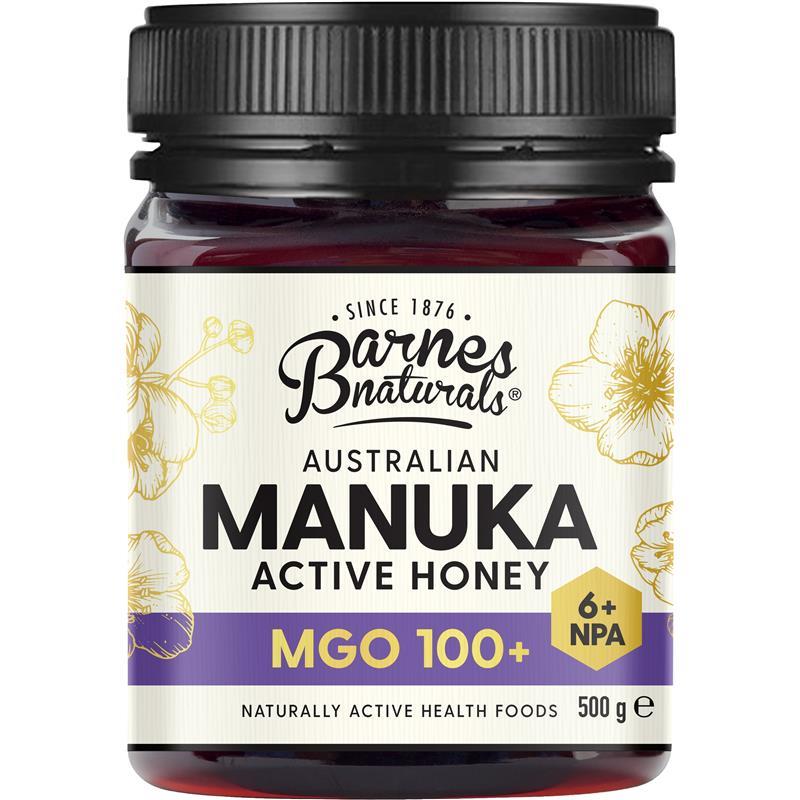 Load image into Gallery viewer, Barnes Naturals Australian Manuka Honey 500g MGO 100+
