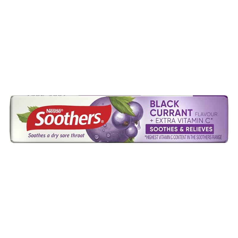 Load image into Gallery viewer, Soothers Blackcurrant Lozenges 10
