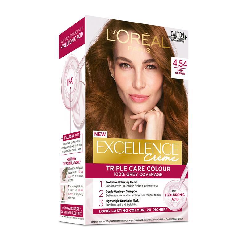 Load image into Gallery viewer, L'Oreal Excellence Creme 4.54 Dark Copper
