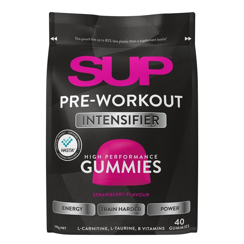Load image into Gallery viewer, SUP Pre-Workout Gummies Strawberry 40
