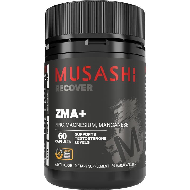 Load image into Gallery viewer, Musashi ZMA+ 60 Capsules
