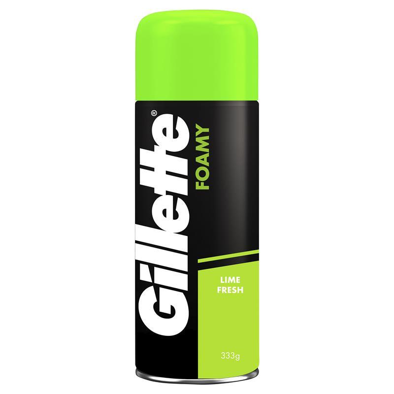 Load image into Gallery viewer, Gillette Shave Foam Lemon/Lime Value Pack 333g
