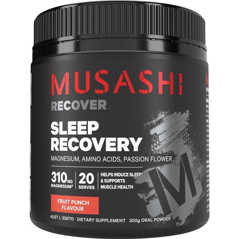 Load image into Gallery viewer, Musashi Sleep Recovery Fruit Punch 300g

