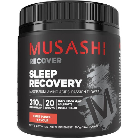 Musashi Sleep Recovery Fruit Punch 300g