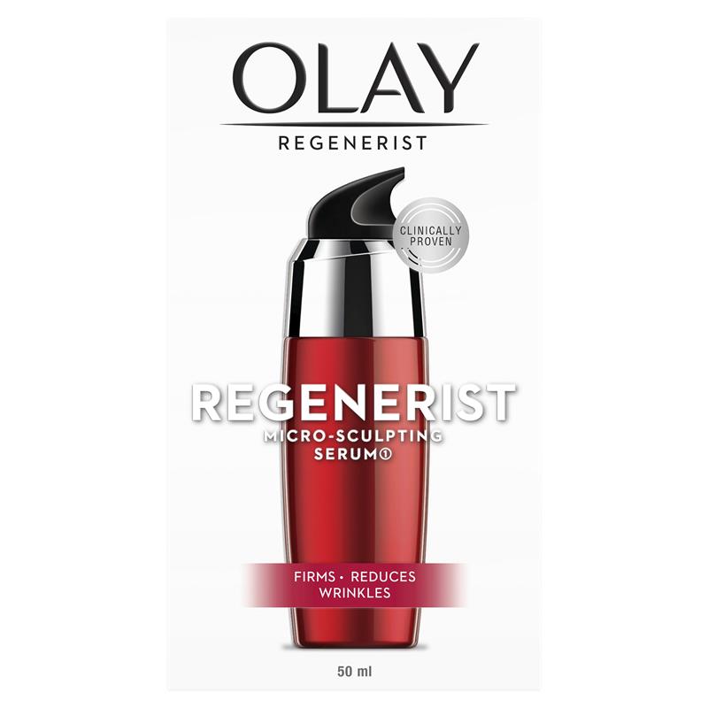 Load image into Gallery viewer, Olay Regenerist Micro Sculpting Advanced Anti-Ageing Moisturising Serum 50mL

