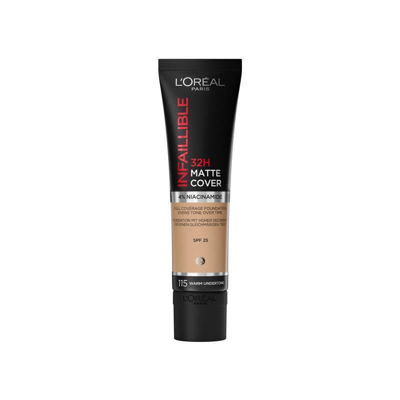 Load image into Gallery viewer, L'Oreal Paris Infallible 32H Matte Cover 4% Niacinamide 115W
