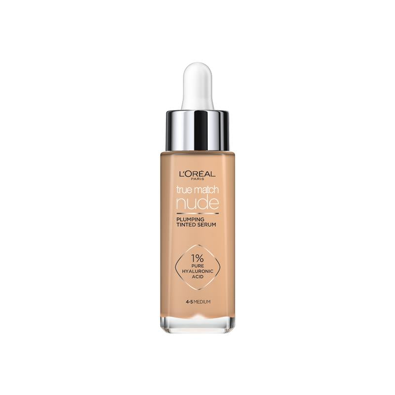 Load image into Gallery viewer, L'Oreal Paris True Match Nude Plumping Tinted Serum 4-5 Medium
