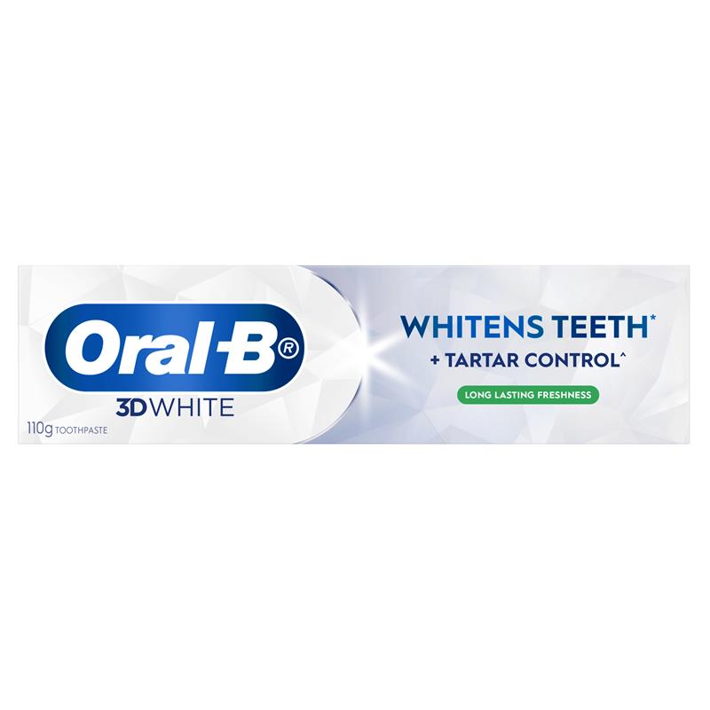 Load image into Gallery viewer, Oral B Toothpaste 3D White Long Lasting Freshness 110g
