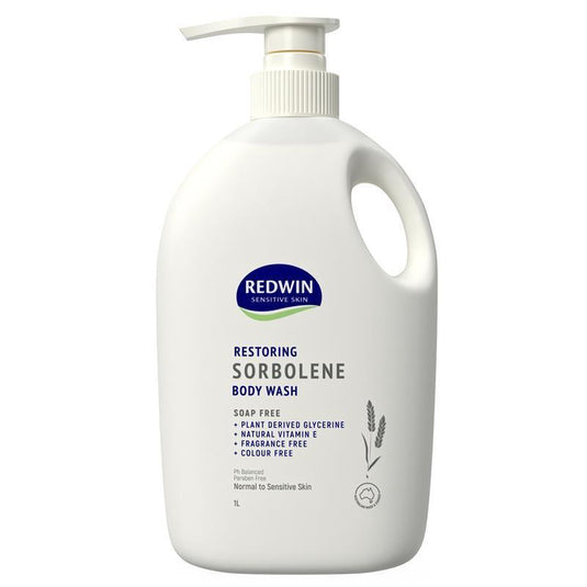 Redwin Sorbolene Body Wash with Vitamin E 1 Litre