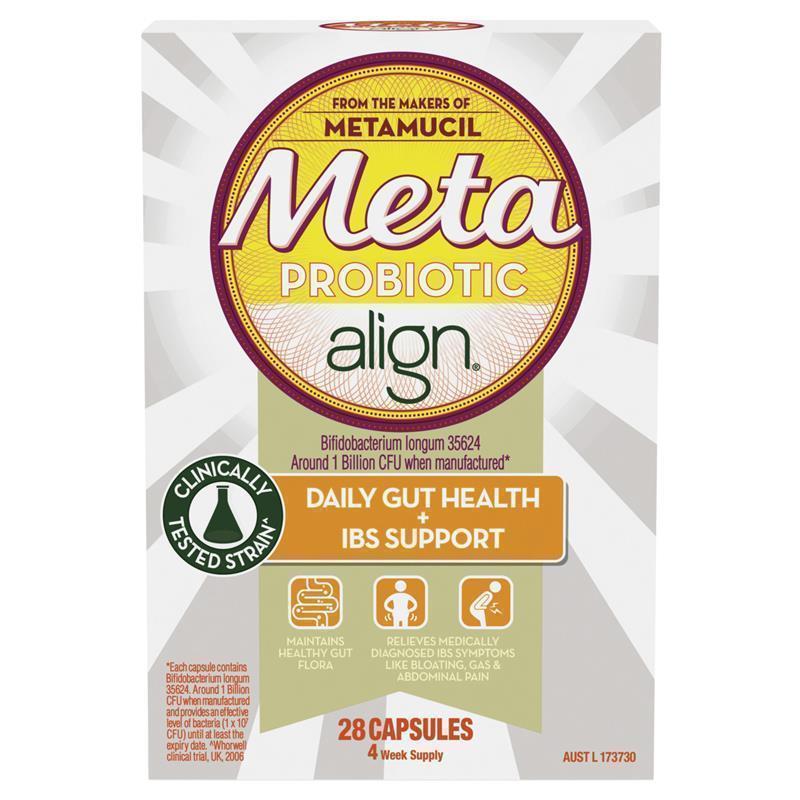 Load image into Gallery viewer, Meta Align Daily IBS Probiotics Capsules 28 Pack
