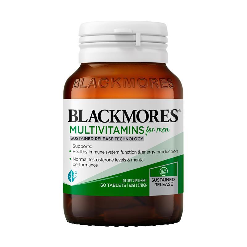 Load image into Gallery viewer, Blackmores Multivitamin For Men Sustained Release 60 Tablets

