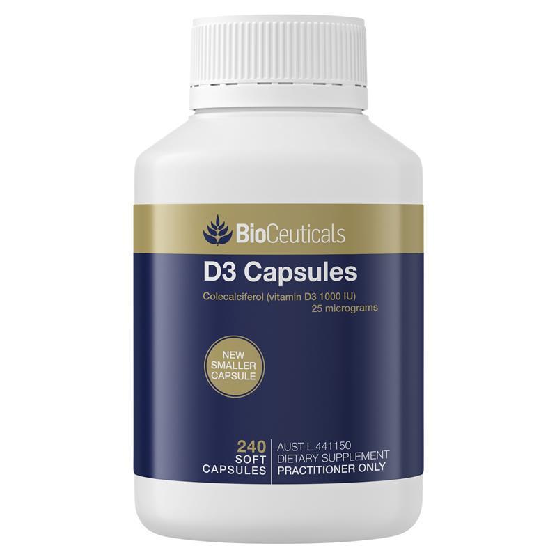 Load image into Gallery viewer, Bioceuticals D3 240 Capsules NEW
