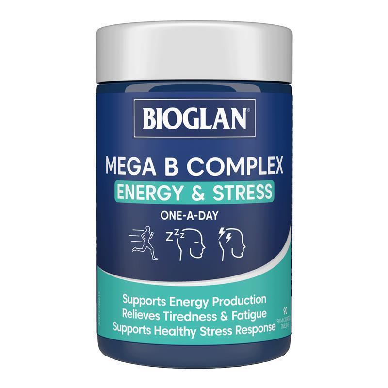 Load image into Gallery viewer, Bioglan Mega B Complex 90 Tablets
