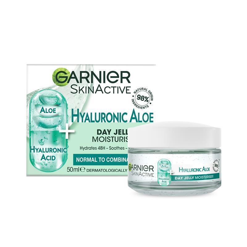 Load image into Gallery viewer, Garnier Skin Active Hyaluronic Aloe Day Jelly Moisturiser 50ml
