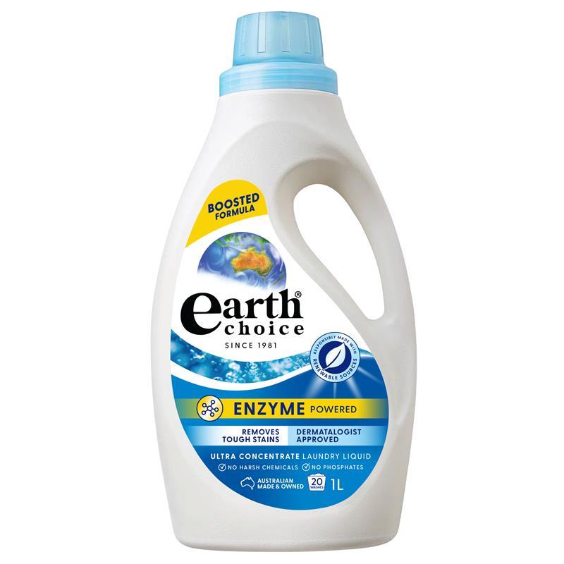 Load image into Gallery viewer, Earth Choice Laundry Liquid Ultra Concentrate 1 litre
