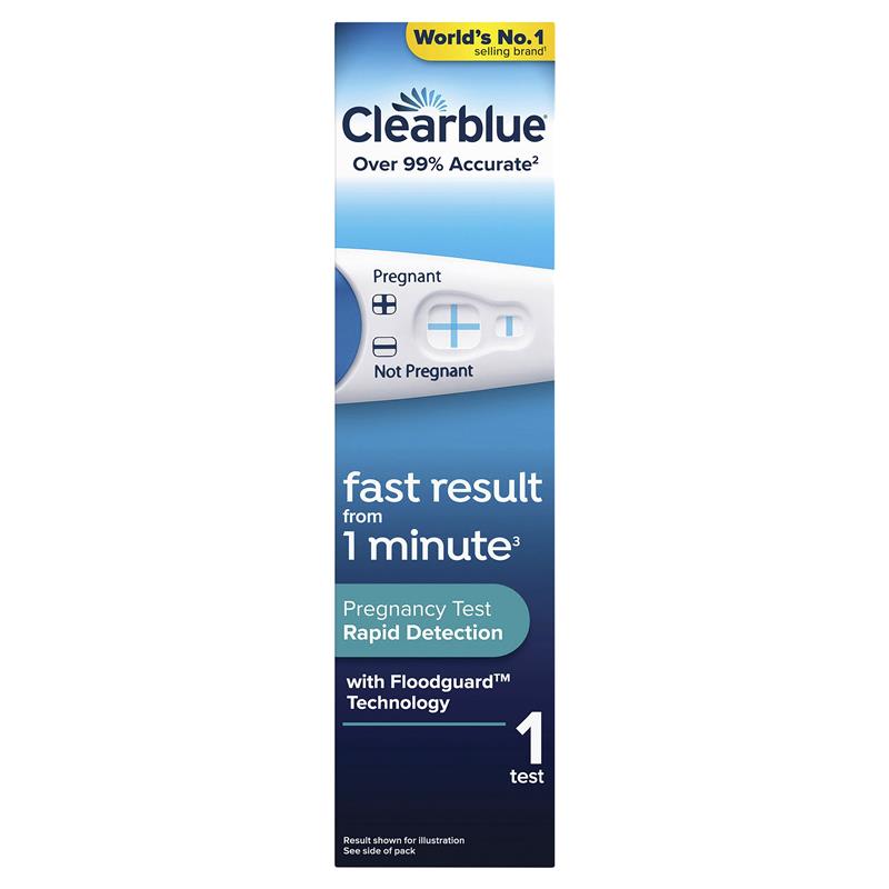 Load image into Gallery viewer, Clearblue Pregnancy Test Rapid Detection 1 Test
