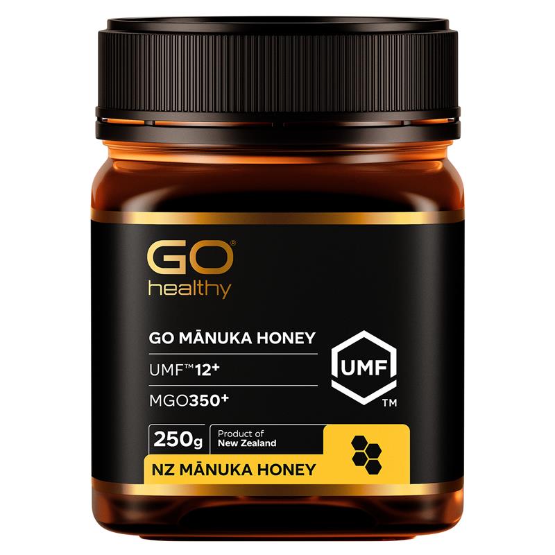 Load image into Gallery viewer, GO Healthy Manuka Honey UMF 12+ (MGO 350+) 250gm (Not For Sale In WA)
