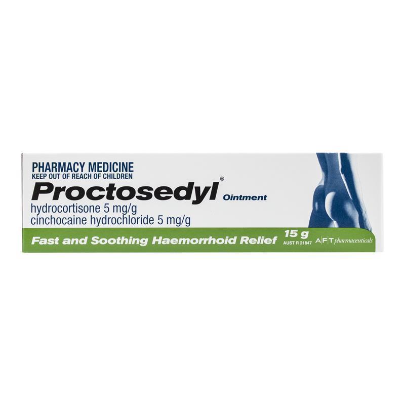 Load image into Gallery viewer, Proctosedyl Haemorrhoids Relief Ointment Cream 15g
