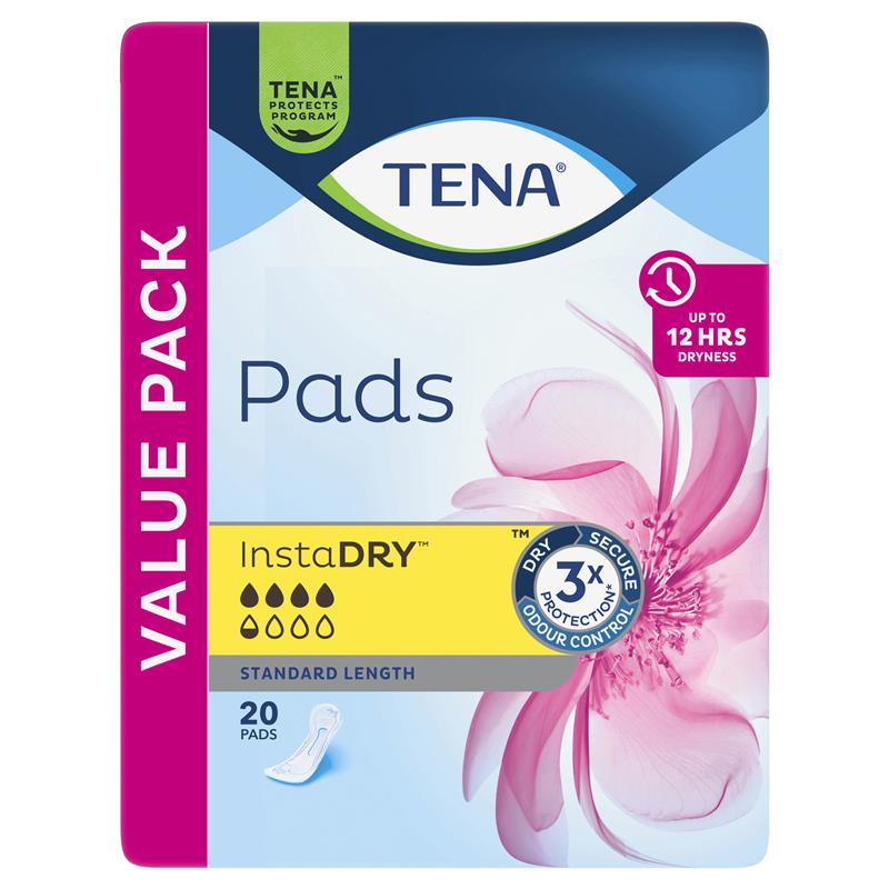 Load image into Gallery viewer, TENA Pad Instadry Standard 20 Pack
