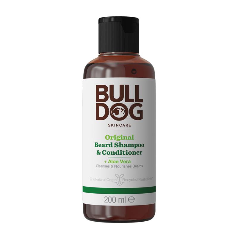 Load image into Gallery viewer, Bulldog Skincare for Men Original Beard Shampoo &amp; Conditioner 200ml
