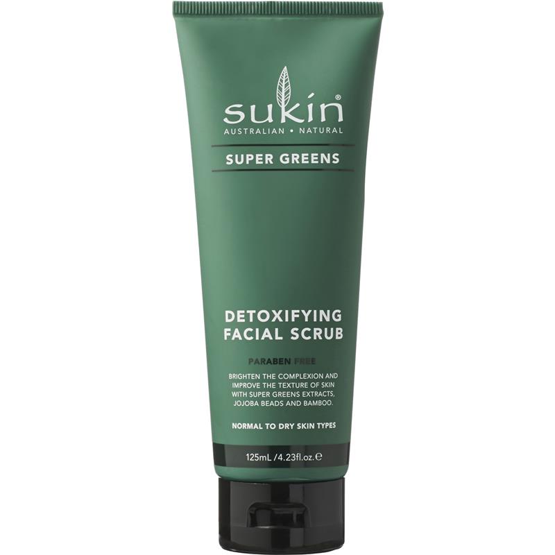 Load image into Gallery viewer, Sukin Super Greens Detoxifying Facial Scrub 125ml
