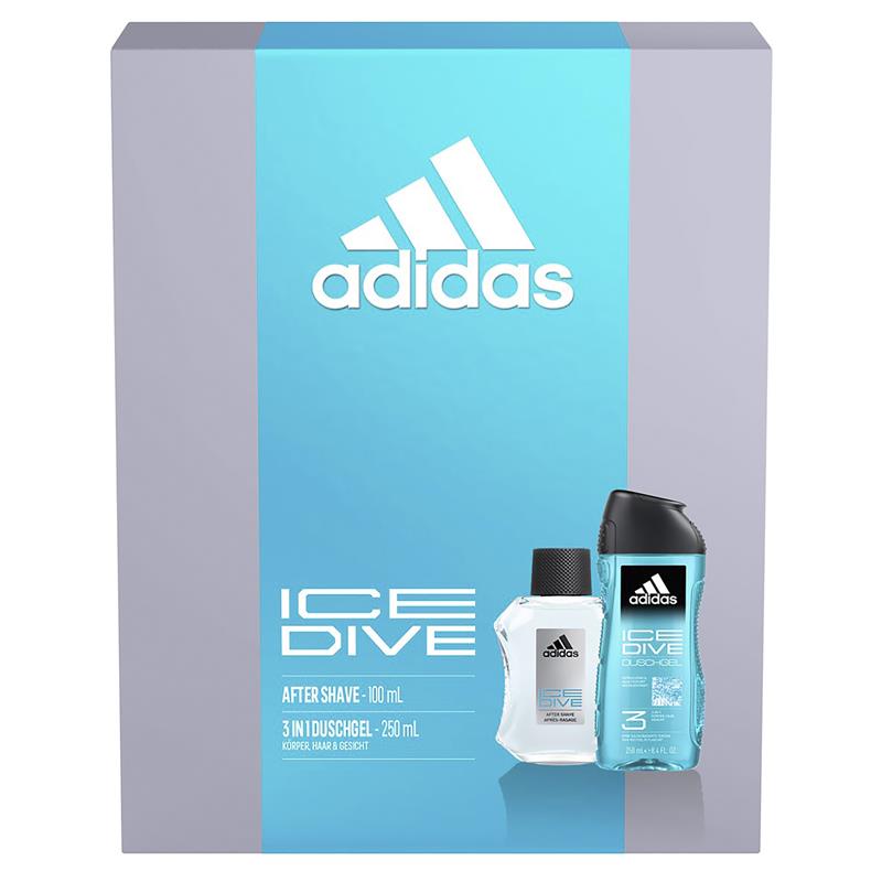 Load image into Gallery viewer, Adidas Ice Dive Eau de Toilette 50ml &amp; Shower Gel 250ml 2 Piece Set
