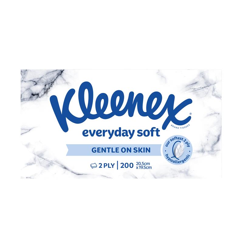 Load image into Gallery viewer, Kleenex Everyday Facial Tissues 200 Pack
