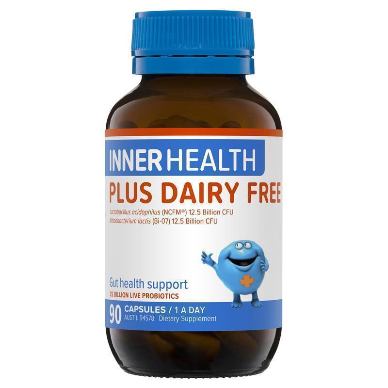 Load image into Gallery viewer, Inner Health Plus Dairy Free Probiotic 90 Capsules Fridge Line
