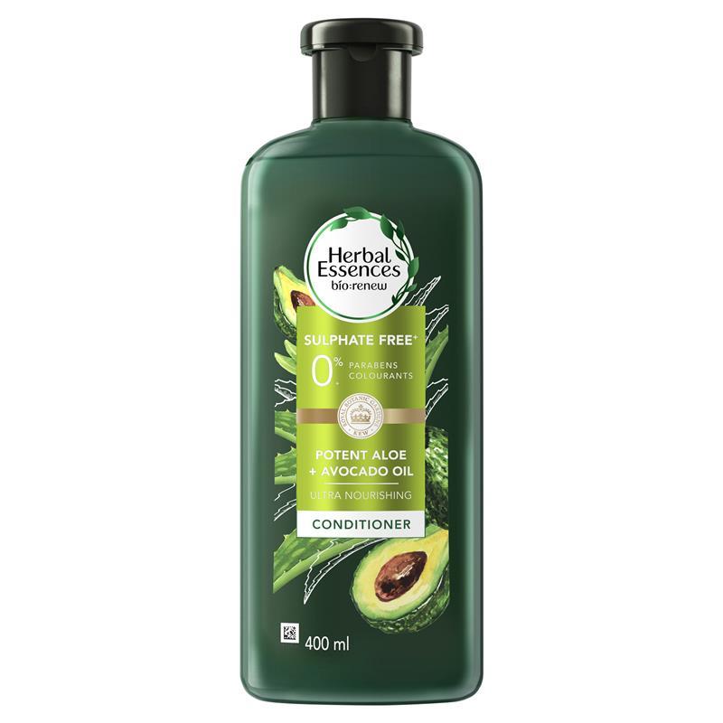 Load image into Gallery viewer, Herbal Essences Bio Renew Potent Aloe &amp; Avocado Oil Conditioner 400ml
