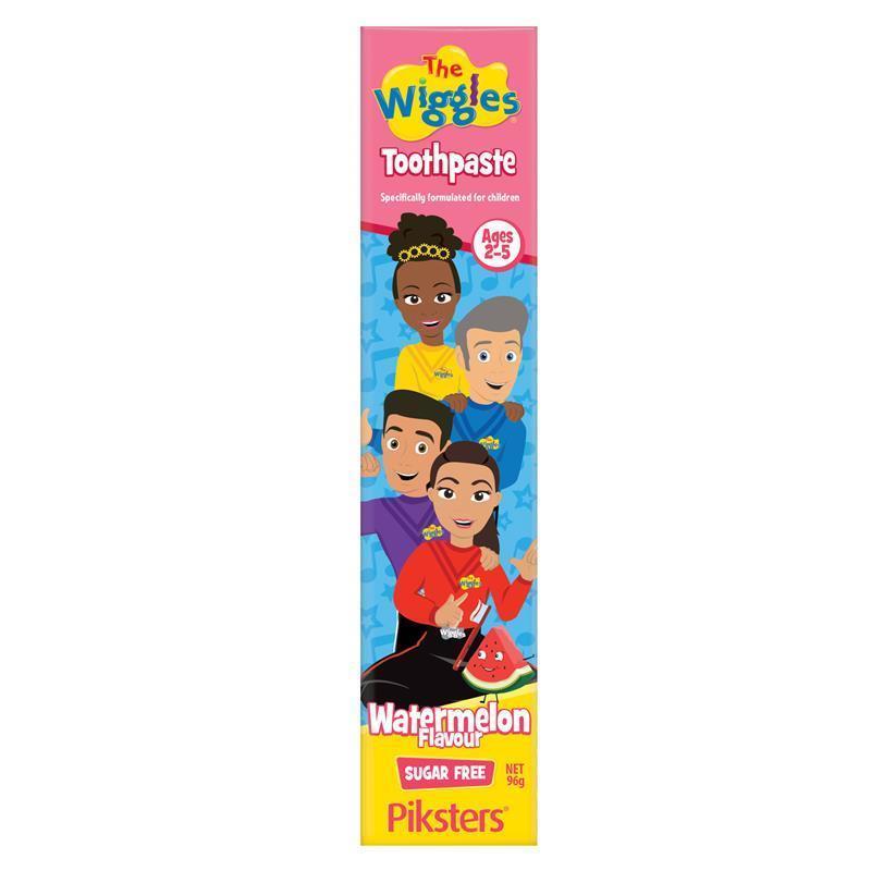 Load image into Gallery viewer, Piksters The Wiggles Toothpaste Sugar Free Watermelon Ages 2-5 96g
