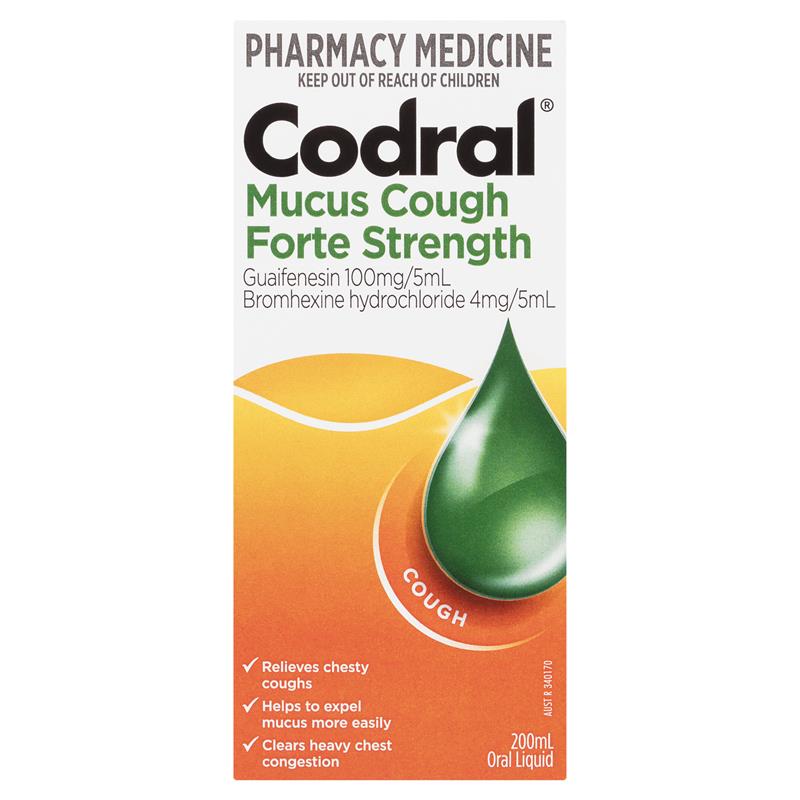 Load image into Gallery viewer, Codral Mucus Cough Forte 200ml
