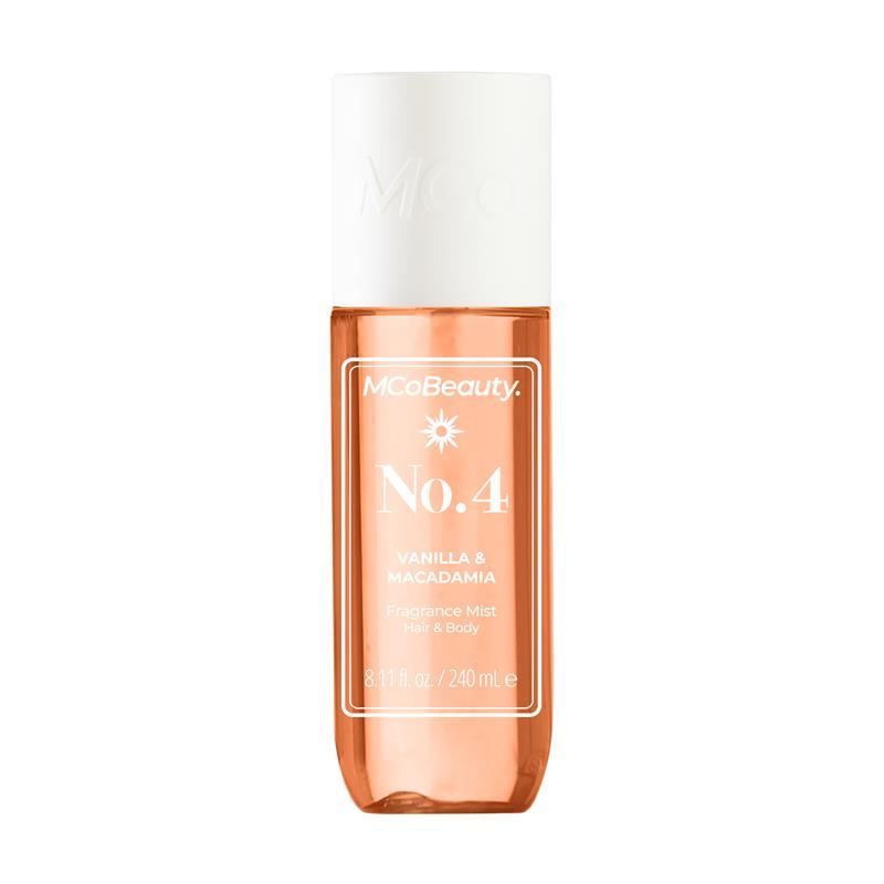 Load image into Gallery viewer, MCoBeauty Vanilla &amp; Macadamia No.4 Fragrance Hair &amp; Body Mist 240ml
