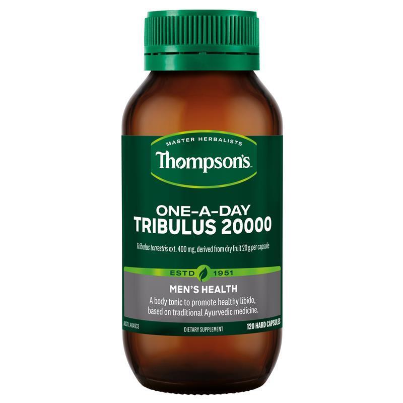 Load image into Gallery viewer, Thompson's One-A-Day Tribulus 20000mg 120 Capsules
