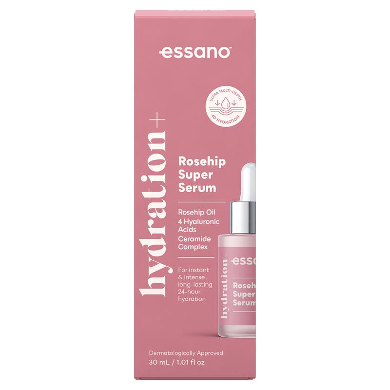 Load image into Gallery viewer, Essano Hydration Rosehip Super Serum 30ml
