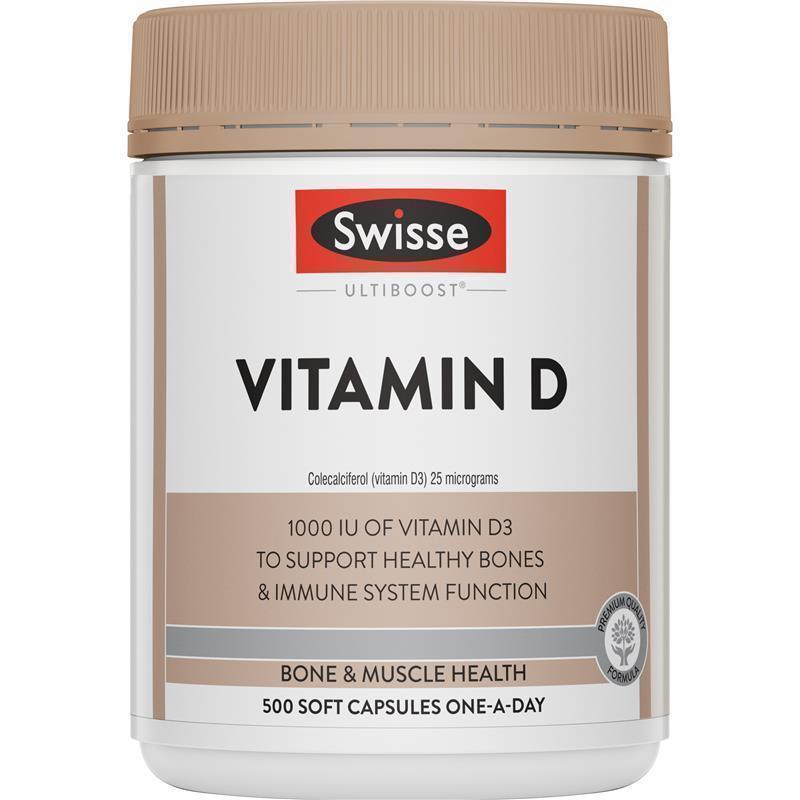 Load image into Gallery viewer, Swisse Vitamin D 500 Capsules Exclusive Size
