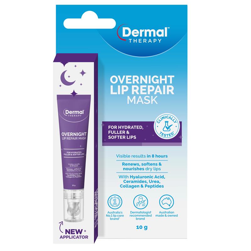 Load image into Gallery viewer, Dermal Therapy Overnight Lip Repair 10ml
