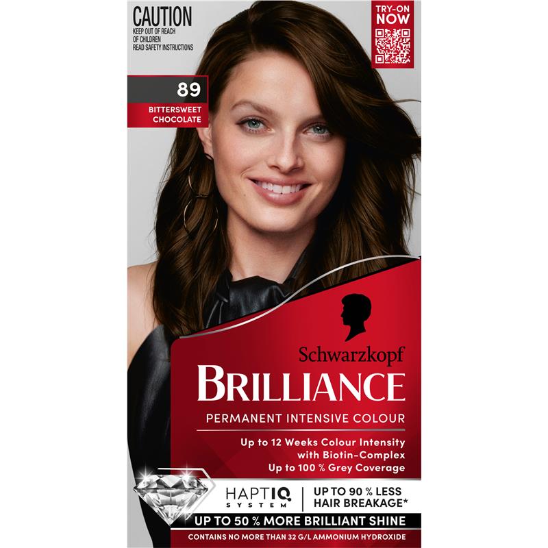 Load image into Gallery viewer, Schwarzkopf Brilliance 89 Bitter Sweet Chocolate New
