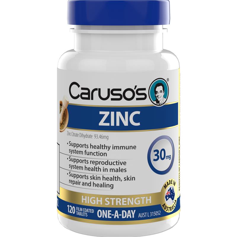 Load image into Gallery viewer, Carusos Zinc 120 Tablets
