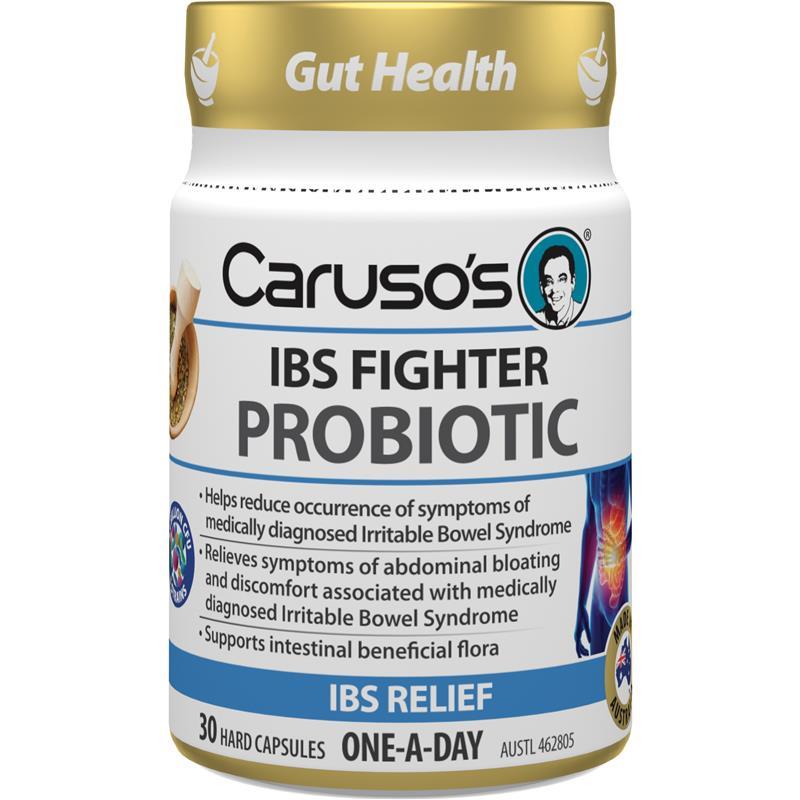Load image into Gallery viewer, Carusos Probiotic - IBS Fighter 30 Capsules
