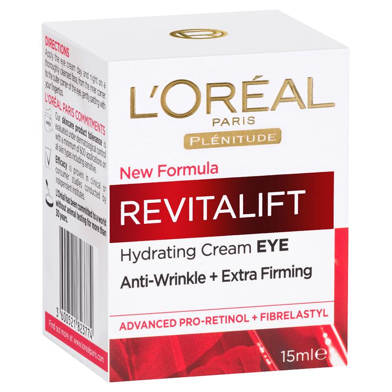 Load image into Gallery viewer, L'Oreal Paris Revitalift Hydrating Eye Cream 15ml
