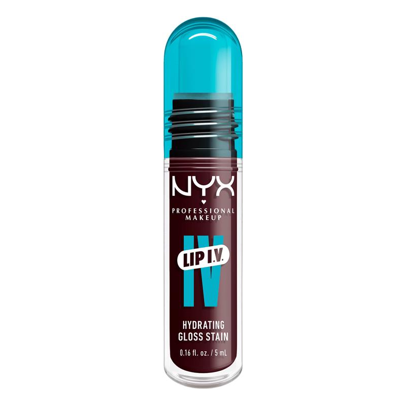 Load image into Gallery viewer, NYX Lip IV Hydrating Gloss Stain Mocha Me Wet
