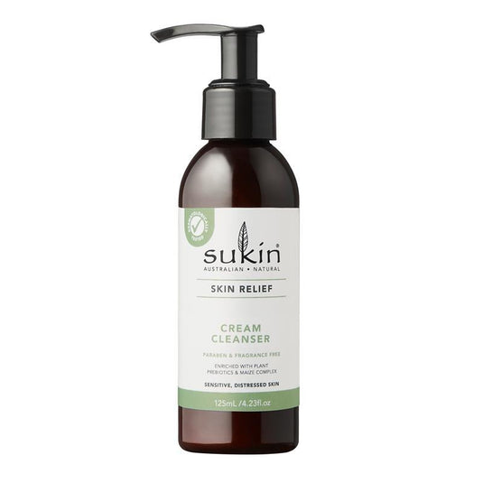 Sukin Skin Relief Cream Cleanser 125ml Pump