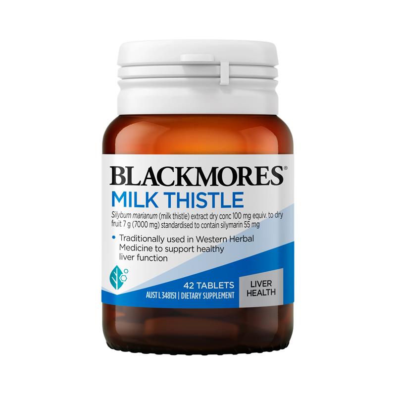 Load image into Gallery viewer, Blackmores Milk Thistle 42 Tablets
